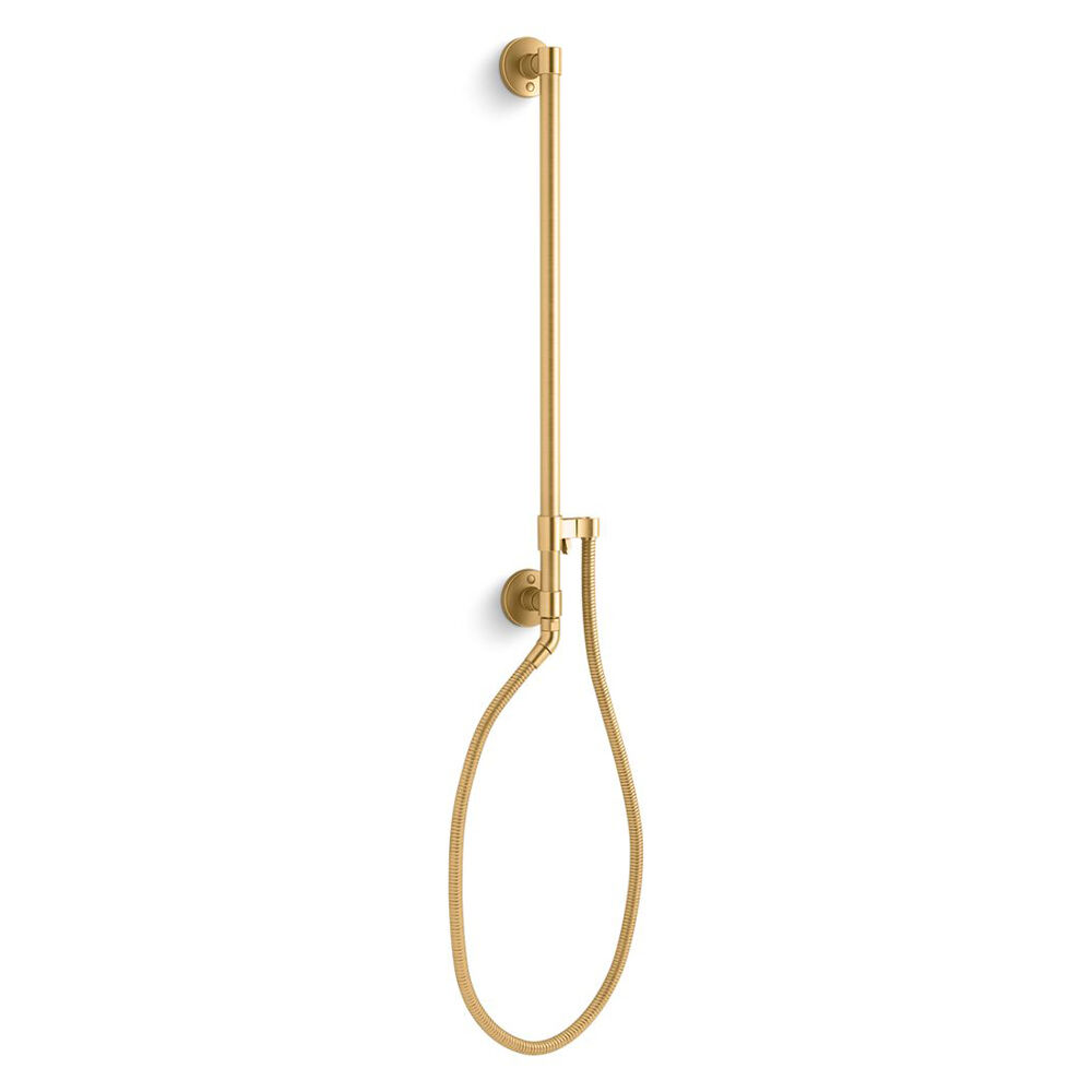 K-45903-2MB HydroRail®-H Bath/Shower column, Vibrant Brushed Moderne Brass