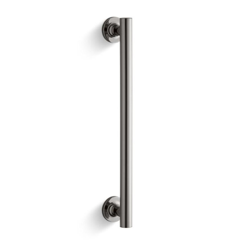 K-705767-TT Purist® 14" pivot Shower Door Handle, Vibrant Titanium