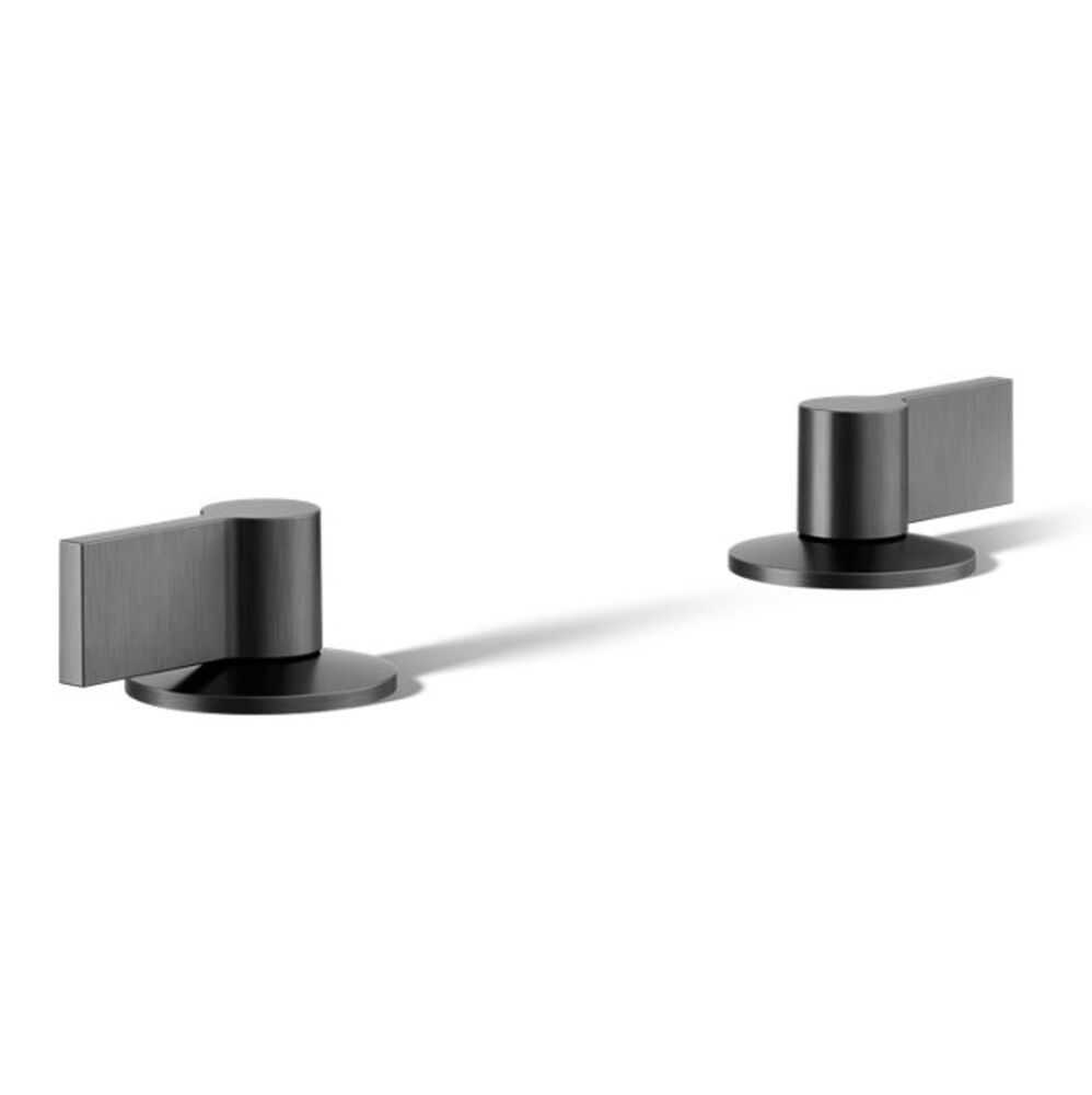 K-77974-4-BGP Components® Lever Bathroom Faucet Handles, Vibrant Brushed Graphite