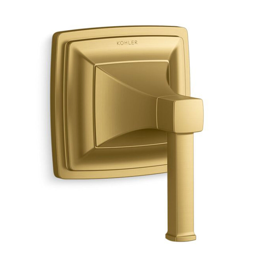 K-T23953-4-2MB Riff® MasterShower® transfer Valve Trim, Vibrant Brushed Moderne Brass