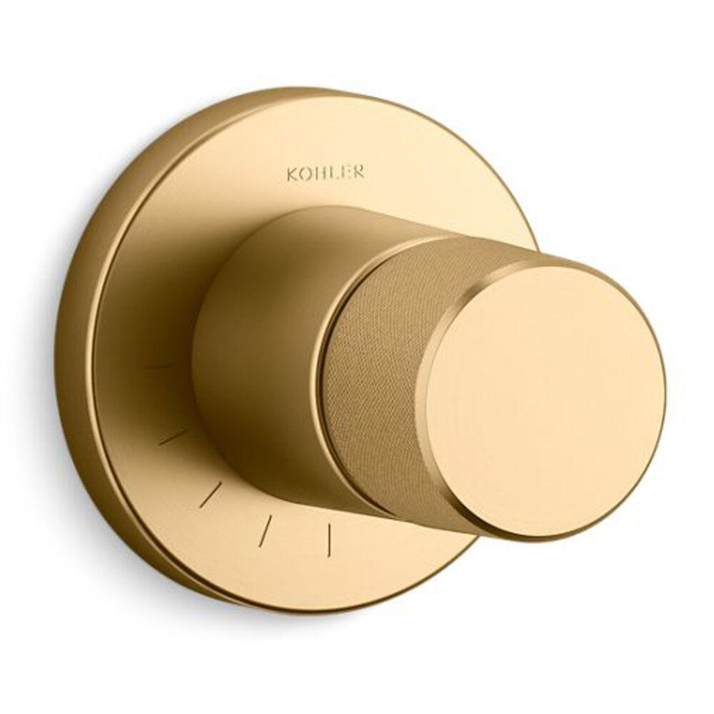 K-T78025-8-2MB Components® MasterShower® Volume control Valve Trim w/ Oyl Handle, Vibrant Brushed Moderne Brass
