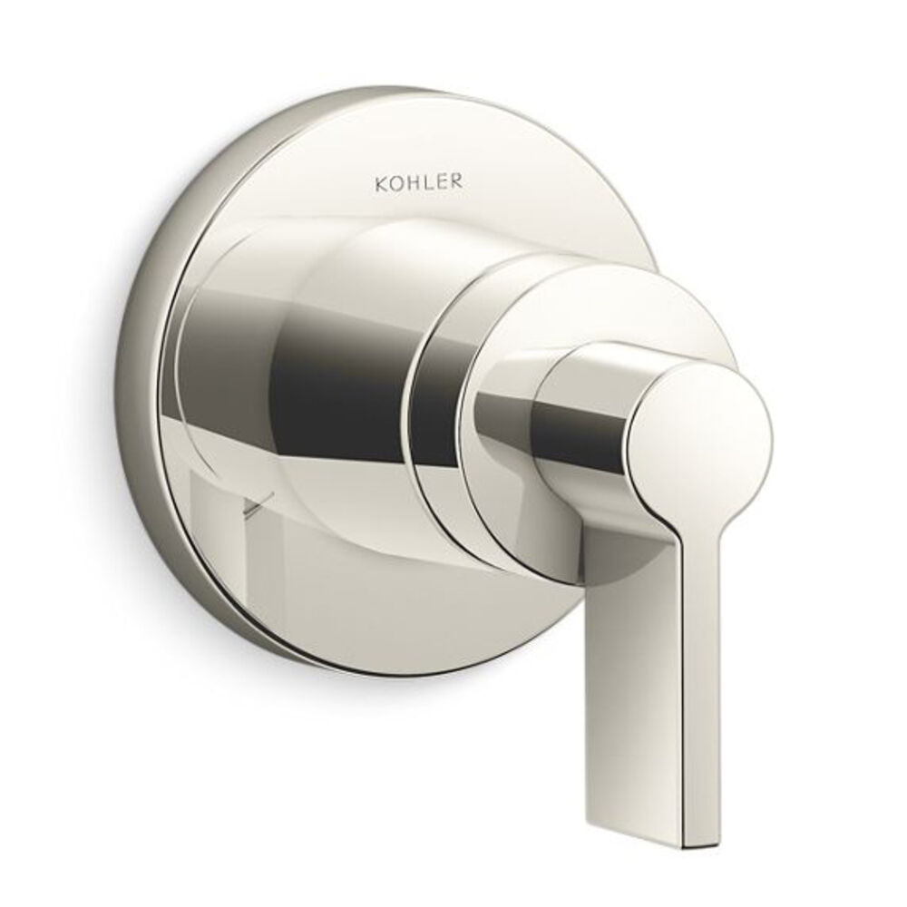 K-T78026-4-SN Components® MasterShower® transfer Valve Trim w/ Lever Handle, Vibrant Polished Nickel