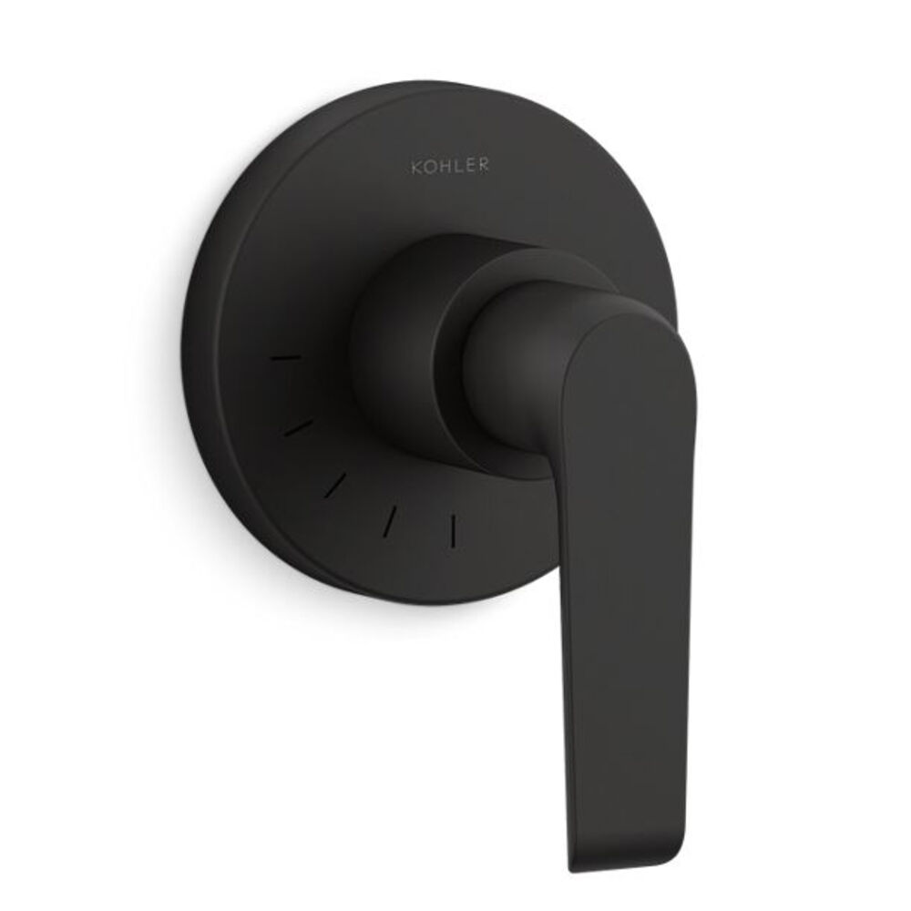 K-T97025-4-BL Avid® MasterShower® Volume control Valve Trim, Matte Black