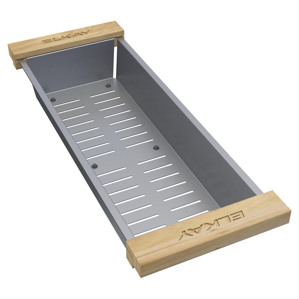 Elkay® LKC0718SS 18-1/4"x6-3/4"x3-1/8" Quartz Luxe® Traditional Rectangular Cutting Board