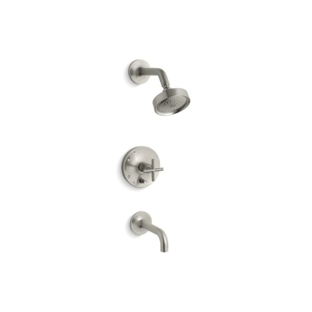 Kohler® T14421-3-BN Purist® Rite-Temp® Bath/Shower Faucet Trim Set, 2.5 gpm Shower, Vibrant® Brushed Nickel