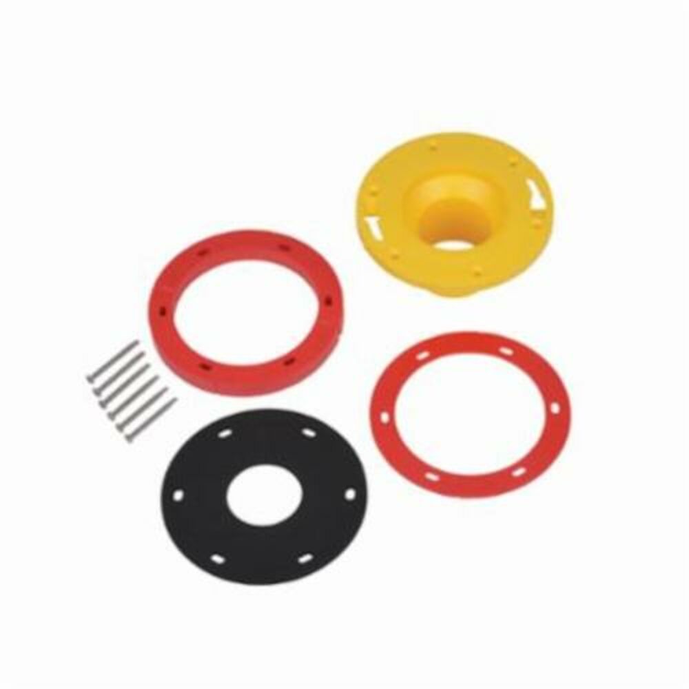 Oatey® Set-Rite® 43402 Toilet Flange Extension Kit, 410 Stainless Steel/Durofoam/VPPE