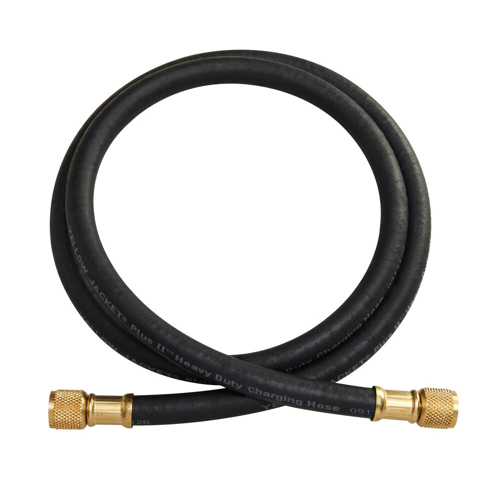 Yellow Jacket® 15660 Heavy Duty Combination Charging/Vacuum Hose, 3/8" ID x 60" L, -22 to 176 deg F