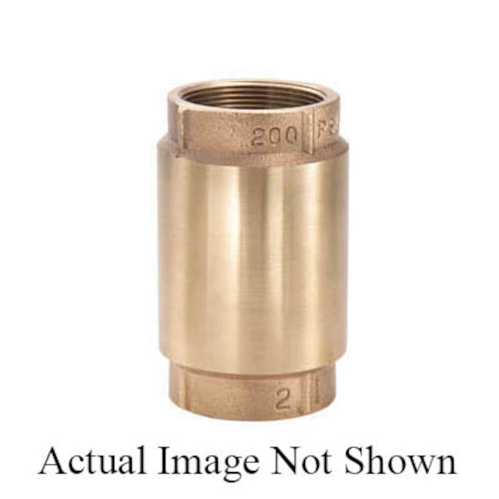 LEGEND LEGEND GREEN™ 105-423NL T-450NL In-Line Check Valve, 1/2 in, FNPT, Cast Bronze Body, Low Lead Compliance: Yes, Import
