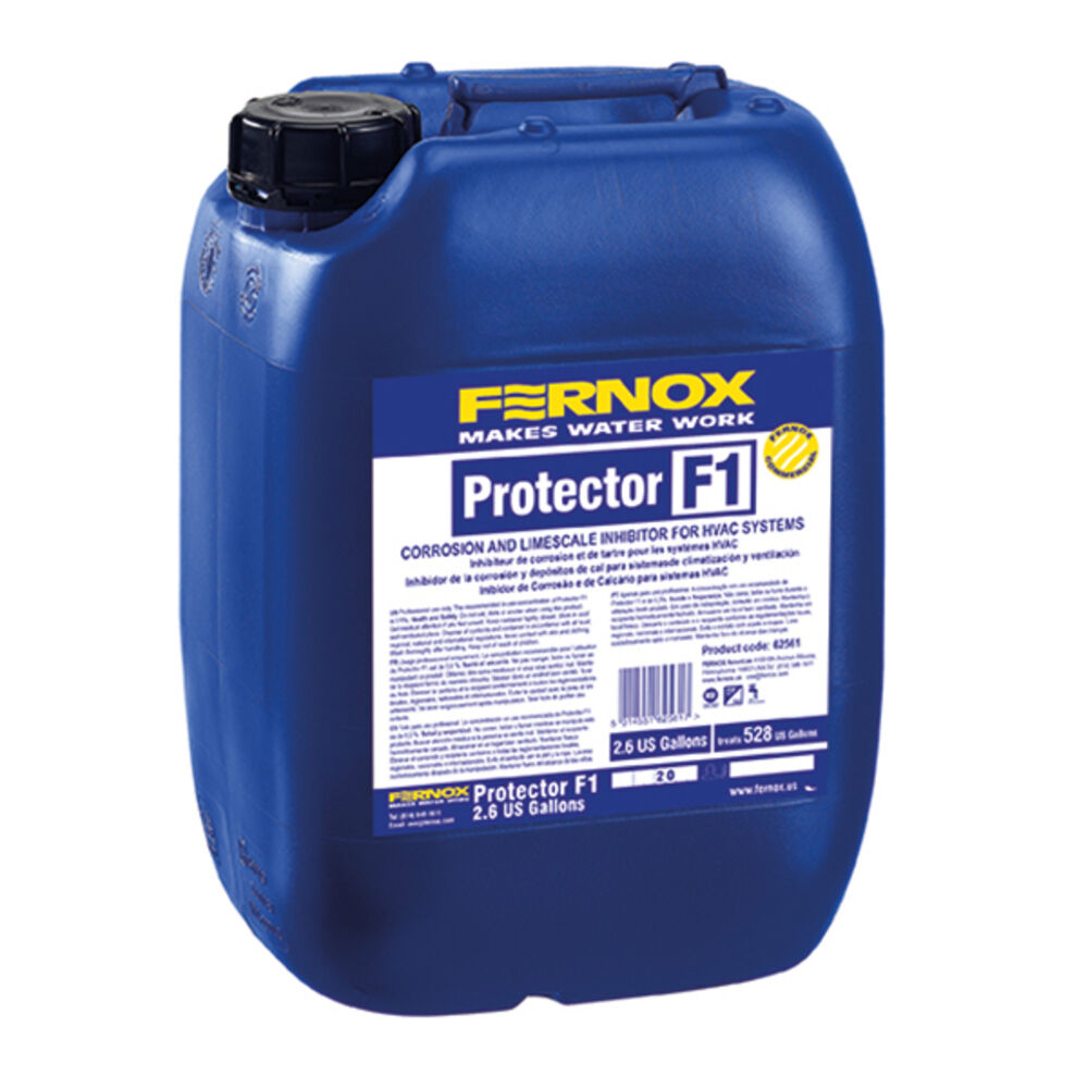 62561 Protector F1 Corrosion and Limescale Inhibitor for HVAC Systems. 2.6 gal