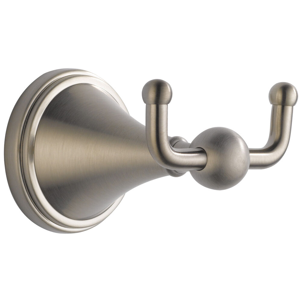Brizo Brizo Traditional Double Robe Hook, Brushed Nickel