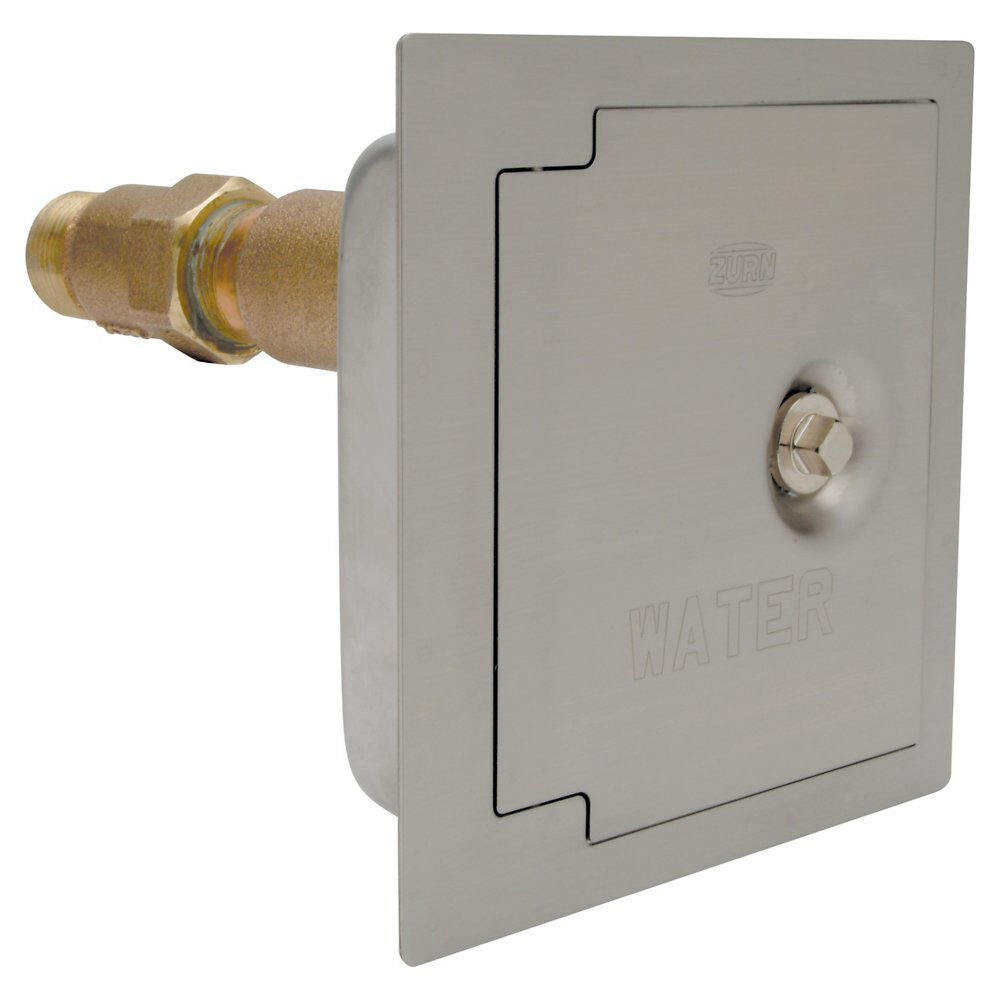 Ecolotrol® Z1320XL-3/4x10 Anti-Siphon Encased Non-Freeze Wall Hydrant w/ Ceramic Disc, 3/4", Female Solder x MNPT, 10 in THK Wall, 2 in Wall Opening, 125 psi