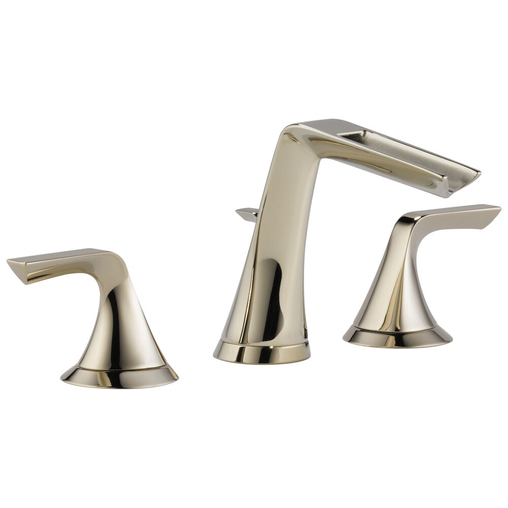 65351LF-PN Sotria™ Widespread Lavatory Faucet, Polished Nickel, Pop-Up Drain