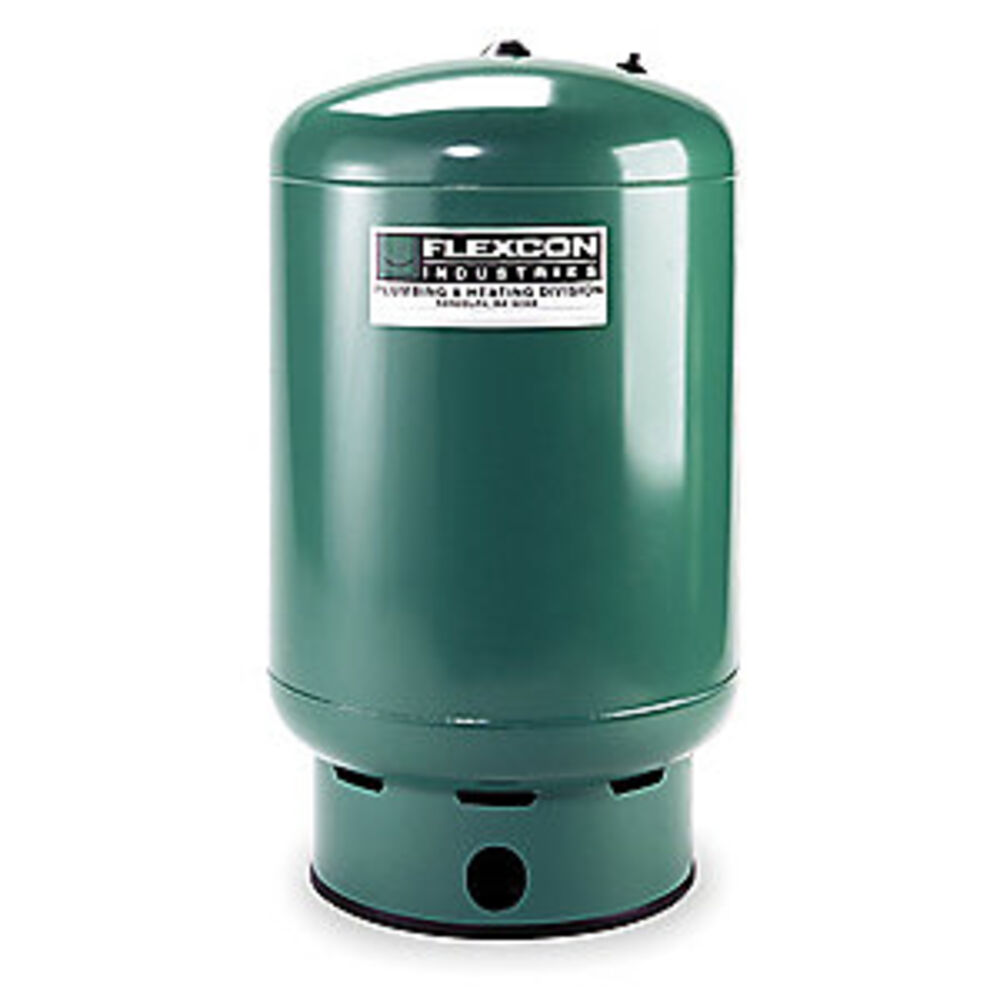 Flexcon SXHT 30 Flex2Pro SXHT Hydronic Expansion Tank, 15 gal, 6 gal Acceptance, 100 psi, Butyl Rubber Diaphragm, 16" Diax21.7" H