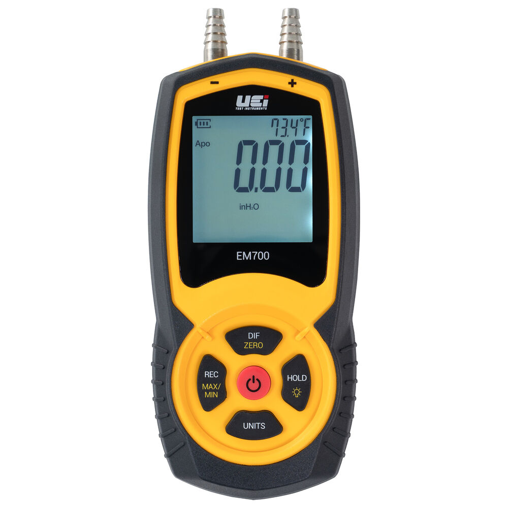 UEi Test Instruments™ EM700 Differential Pressure Manometer