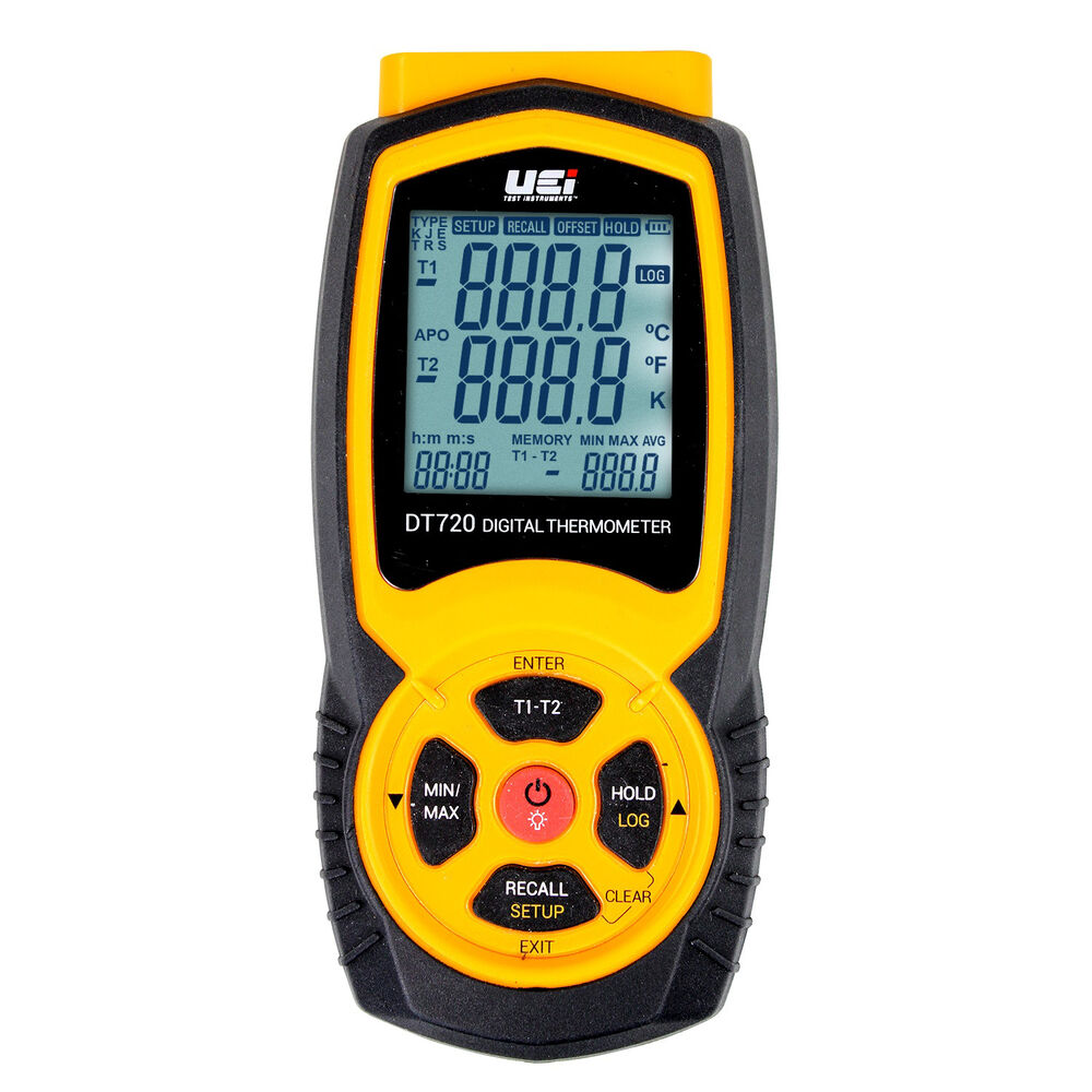 UEi Test Instruments™ DT720 2-Channel Differential Thermometer