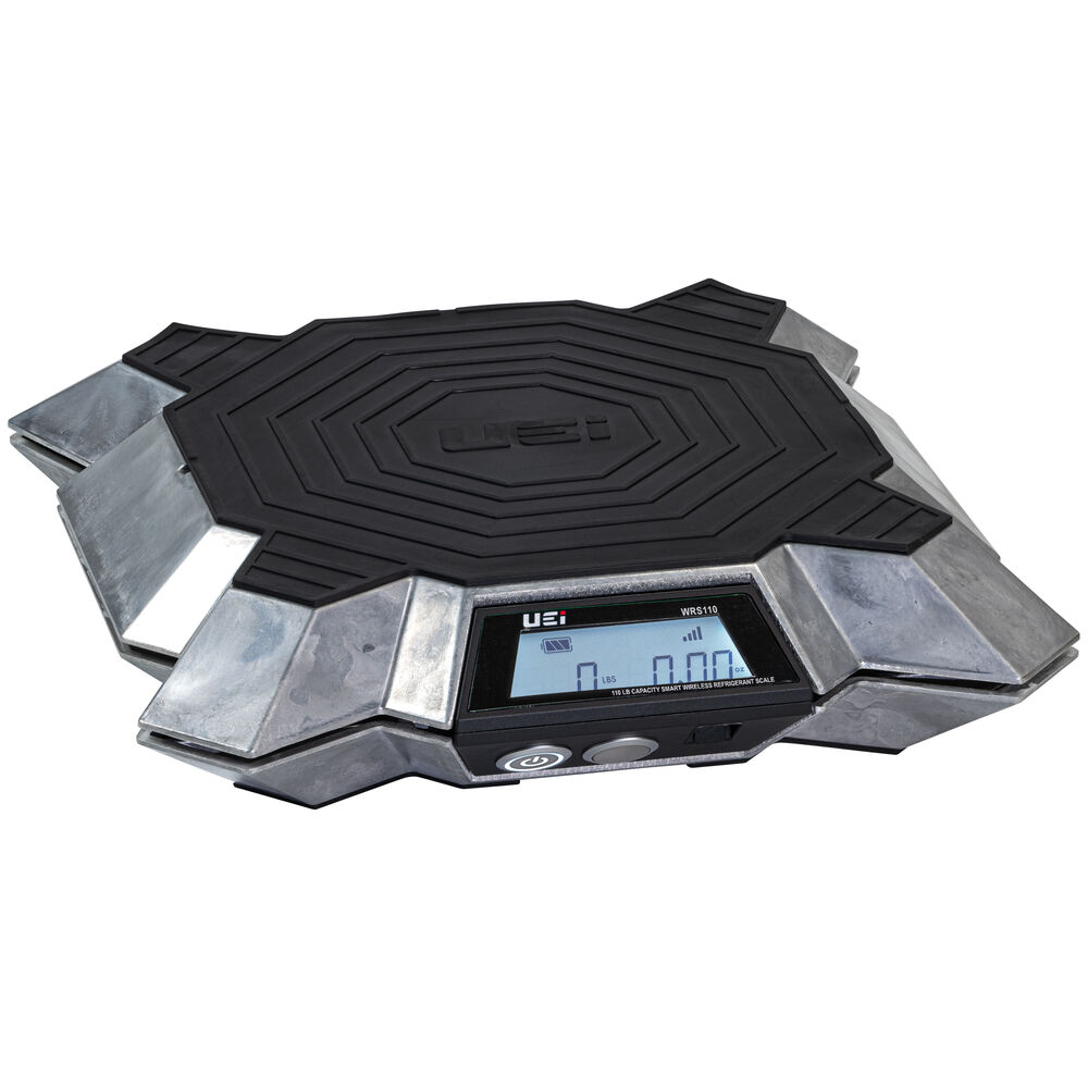 WRS110 UEi Test Instruments™ Smart Wireless Refrigeration Scale, 110 lb Capacity, 0.1 oz Resolution, LED Display