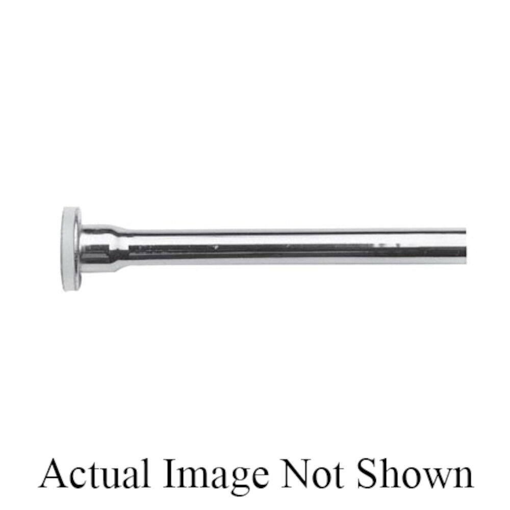 Newport Brass® 436/06 Flat Head Rigid Supply Tube, 3/8 in, COMP, 19-1/2" L, Solid Brass, Antique Brass