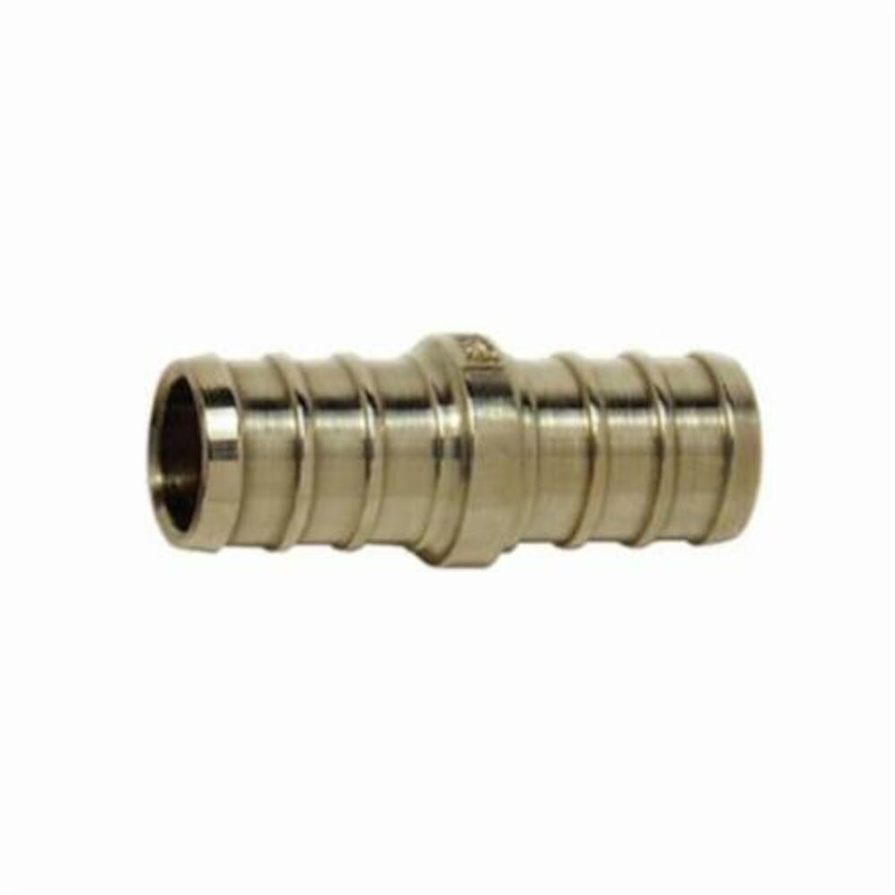 WATTS® CrimpRing™ 0653056 LFWP15B, LFWP15B-0808 Coupling, 1/2 in, F1807 Crimp PEX, Brass, CBCPL12