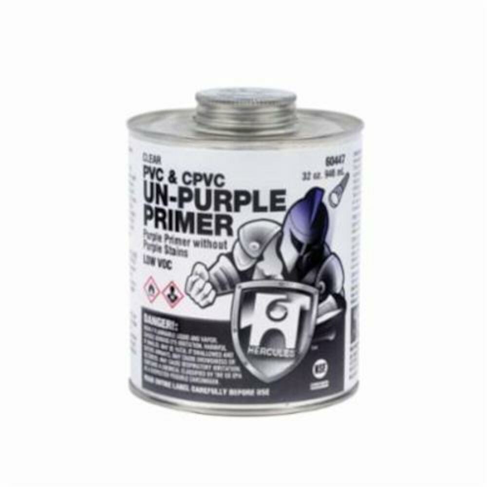 Hercules® 60445 Unpurple Primer, 16 oz Jumbo Dauber" Cap, Purple