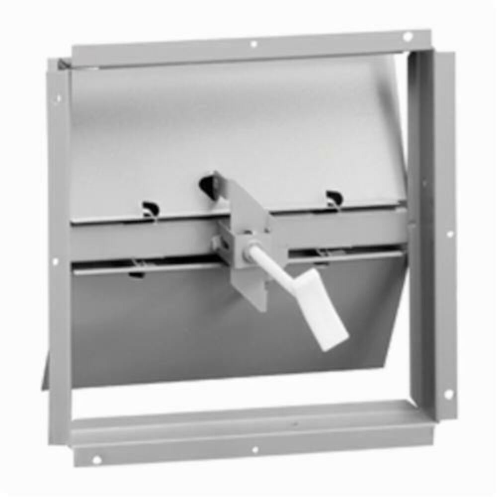 Hart & Cooley® 22 08 GS Adjustable Butterfly Damper, 8" Damper, 8" Duct, Steel, Domestic