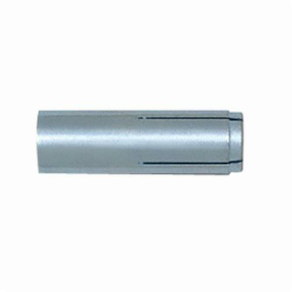 Powers® 6304 Dropin™ Smooth Wall Threaded Drop-In Anchor, 1/4 in, 3/8" Drill, Carbon Steel, 1" D Min Embedment