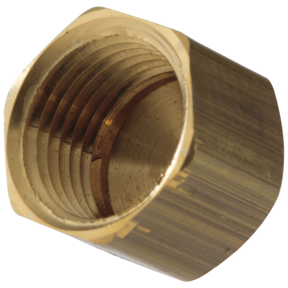 Delta 1/2" Female IPS Brass Cap,