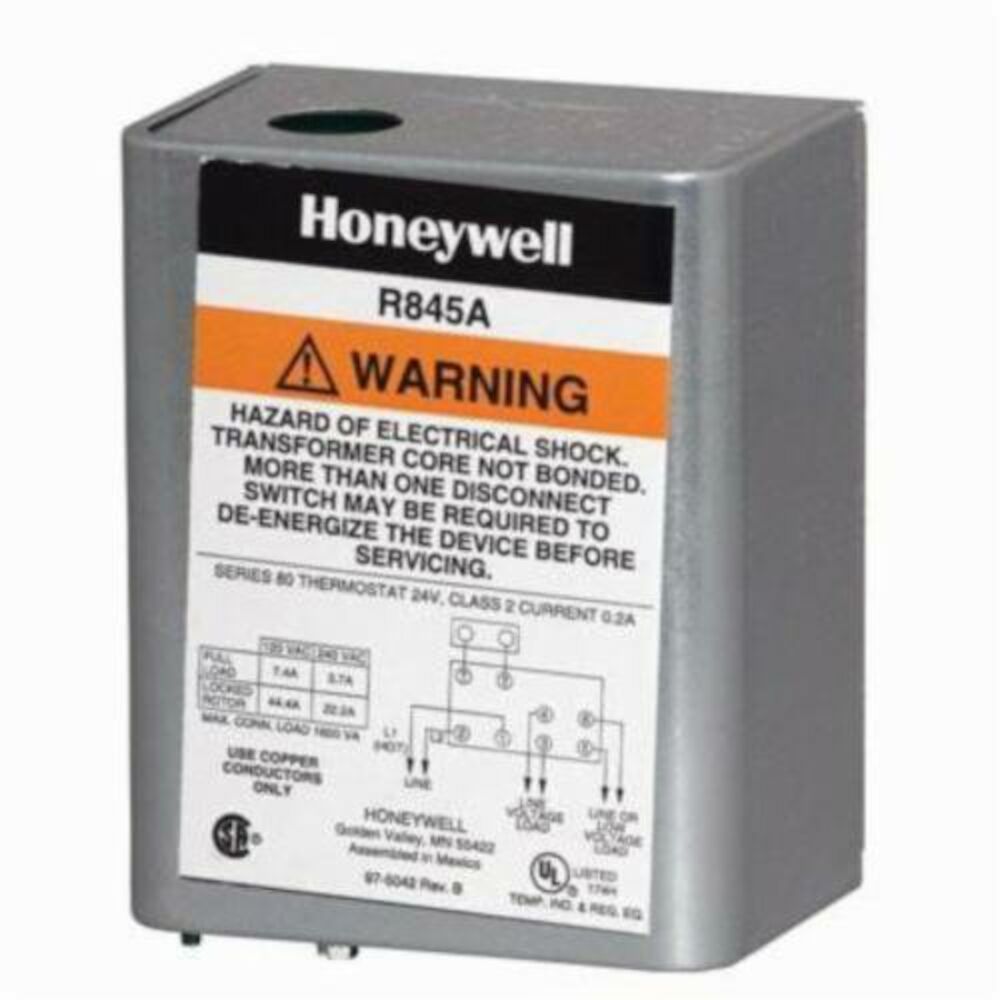 Honeywell R845A1030/U Switching Relay, 120 V, DPST, 24 V Coil, Import