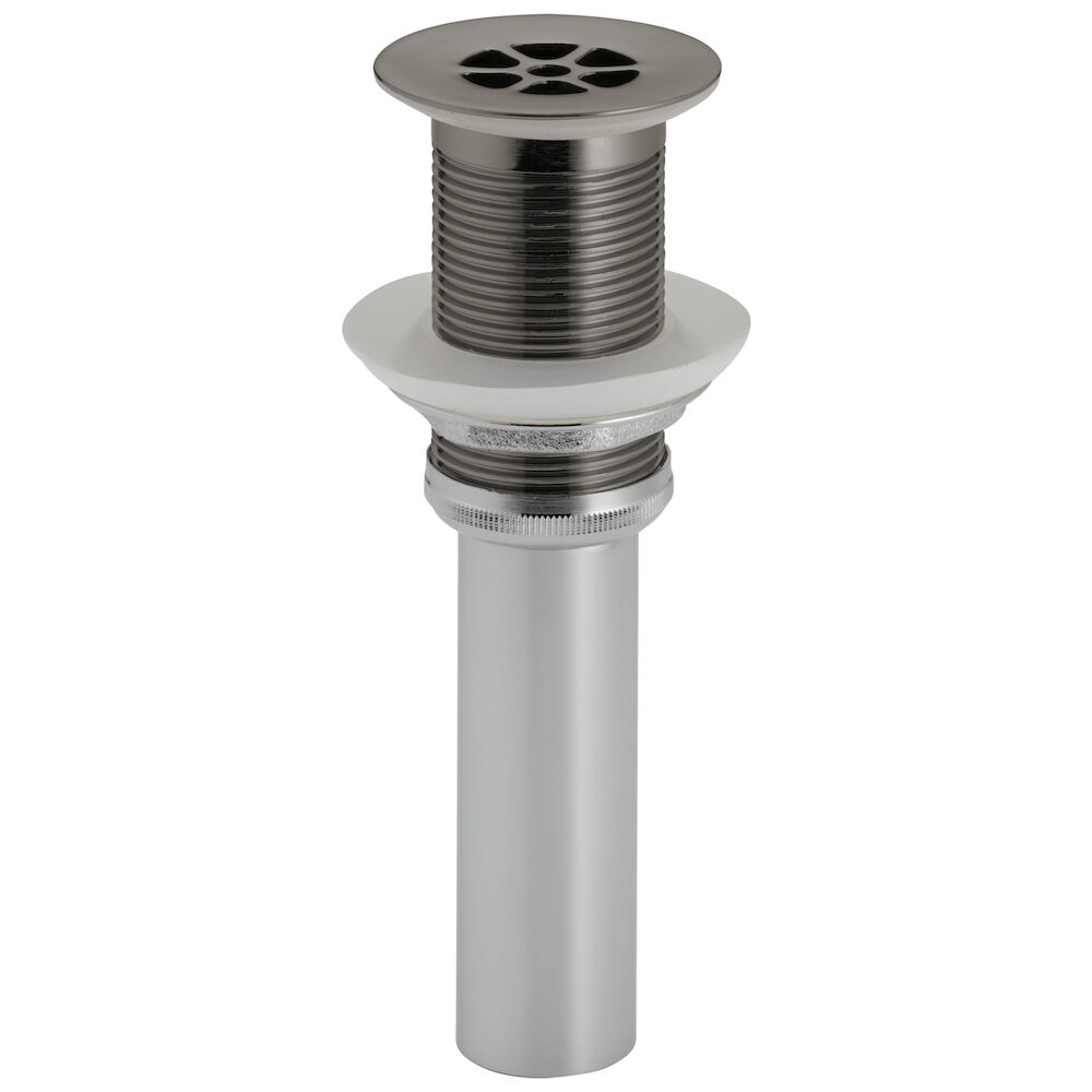 Brizo® Grid Strainer w/o Overflow, Luxe Steel