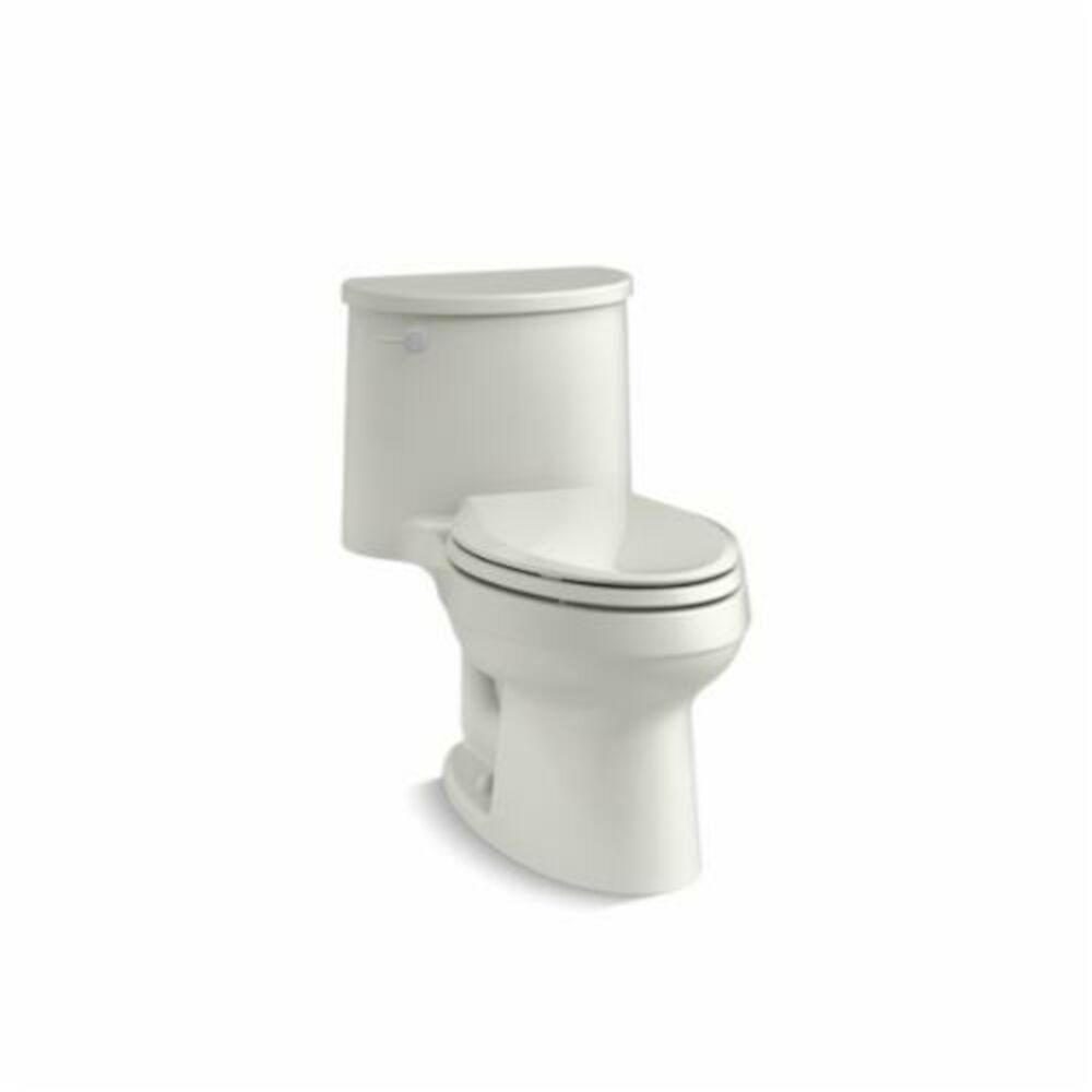Kohler® 6925-NY Adair® 1-Piece Toilet, Elongated Front Bowl, 14-1/2 in H Rim, 1.28 gpf, Dune