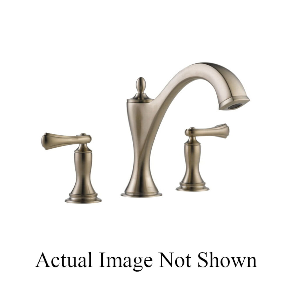 Brizo Charlotte® Roman Tub Faucet - Less Handles, Brushed Nickel