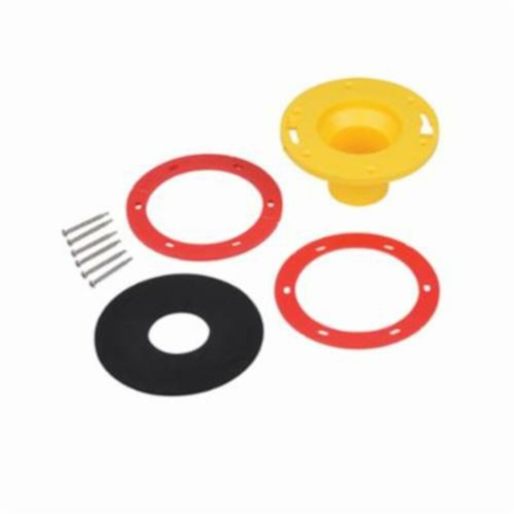 Oatey® Set-Rite® 43404 Toilet Flange Extension Kit, 410 Stainless Steel/Durofoam/VPPE