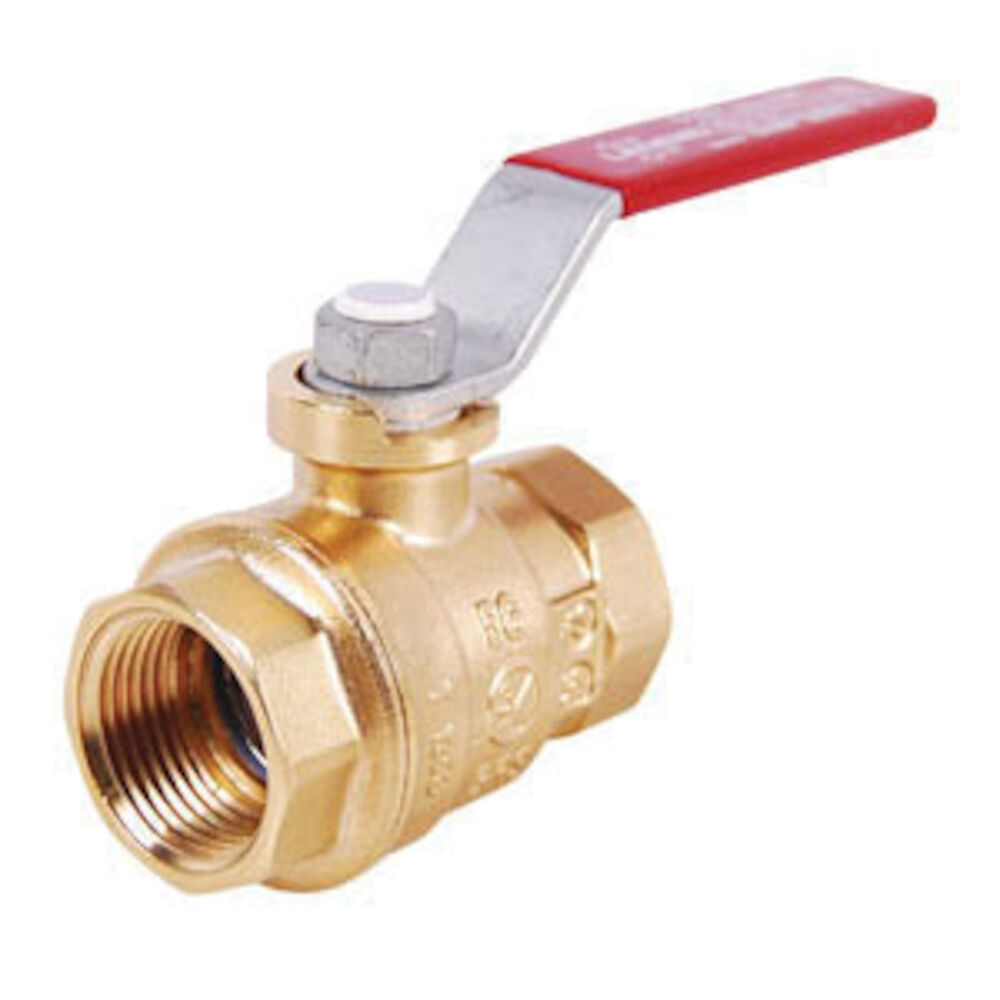 LEGEND 101-023NL T-1001NL Ball Valve, 1/2 in, FNPT, Brass Body, Full Port, TFM/PTFE Softgoods, Import