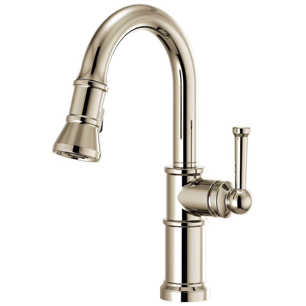Brizo Artesso® Pull-Down Prep Faucet, Polished Nickel