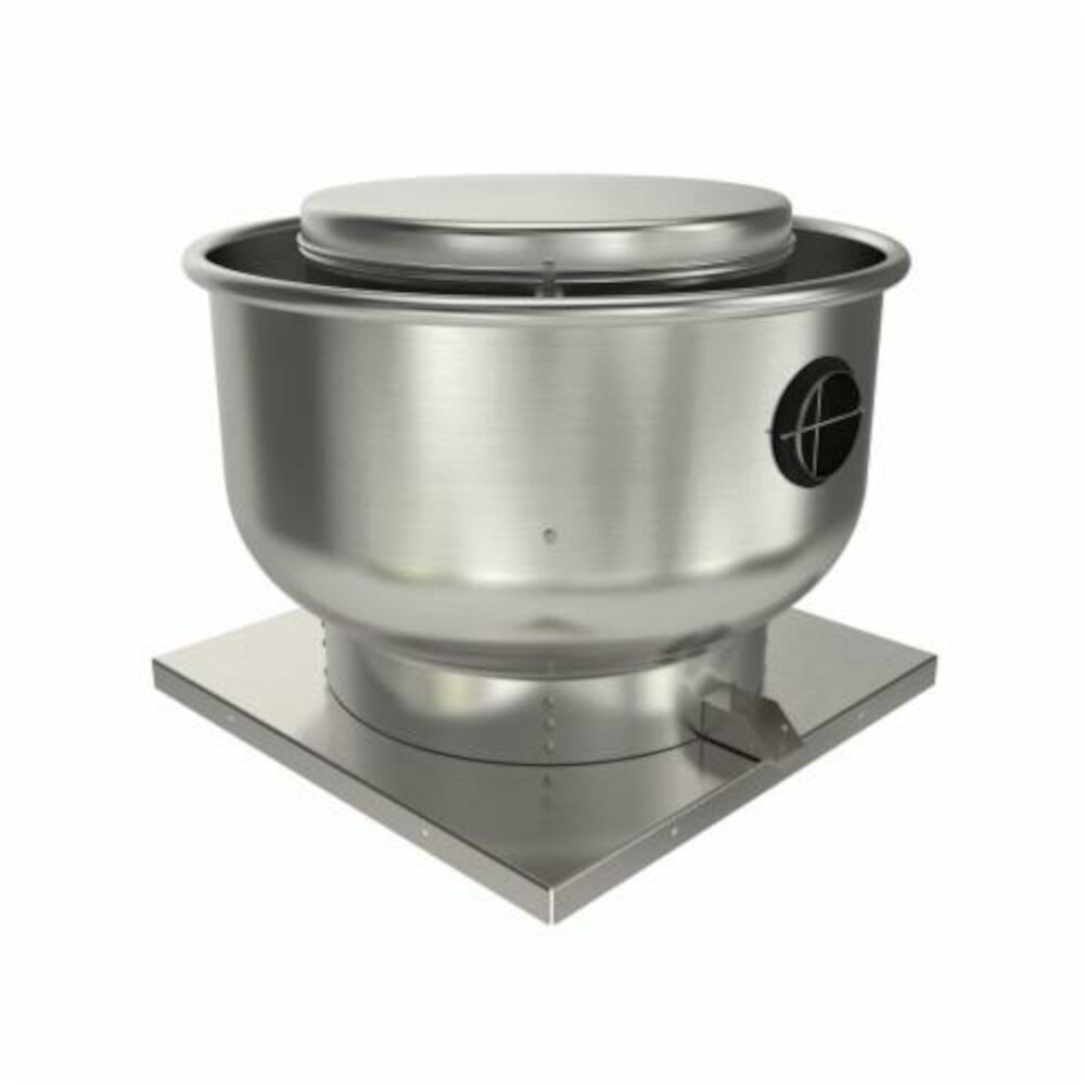 Fantech® 5DDU085AY Direct-Drive Upblast Roof Ventilator, 420 cfm, 115 V, 1/25 hp, Domestic