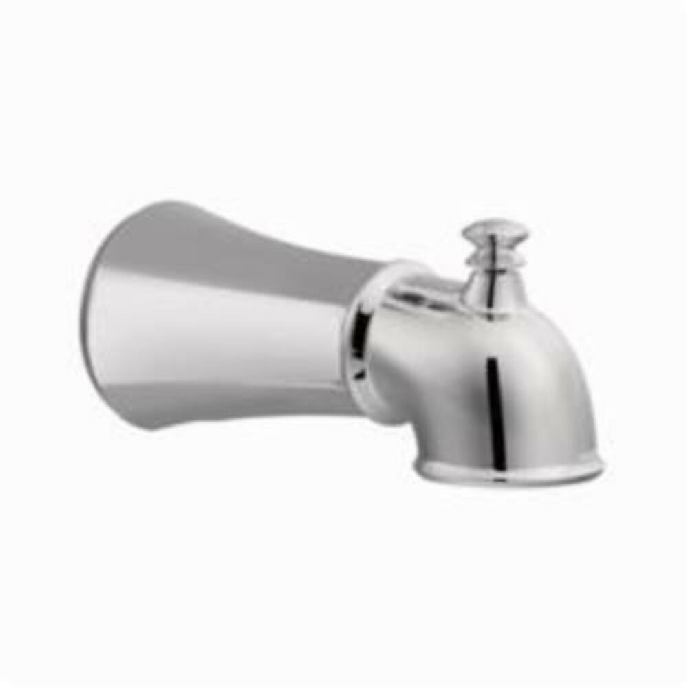 125753 Diverter Tub Spout, Metal, Chrome Plated