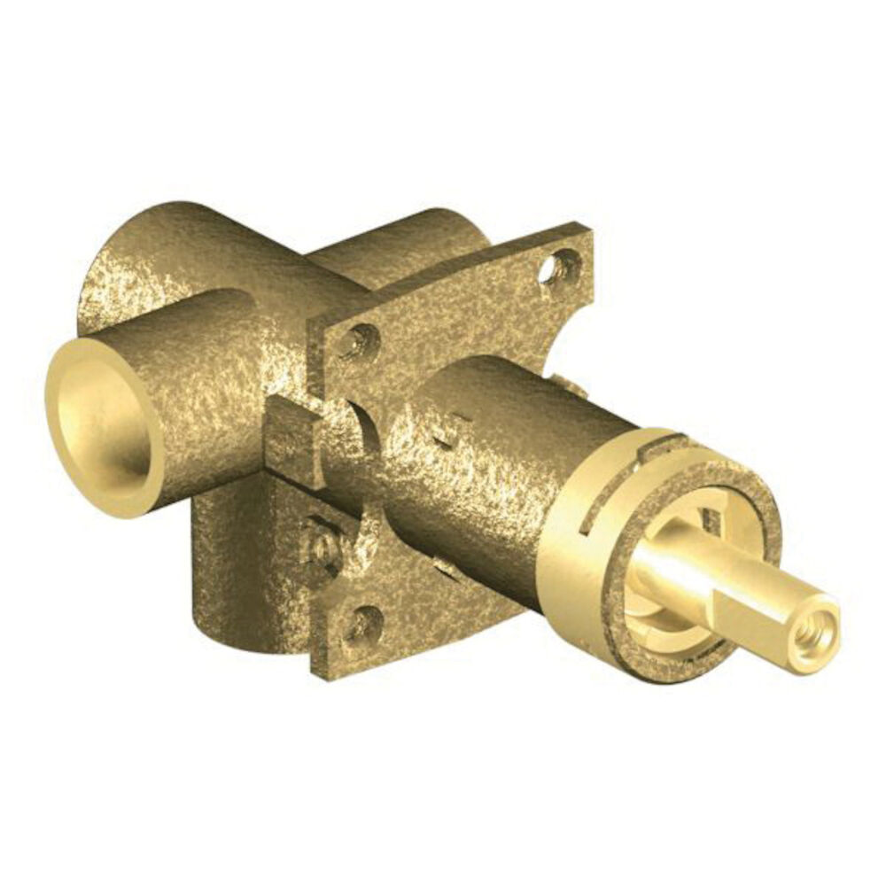 3372 3-Function Transfer Valve, 1/2 in C Inletx1/2 in C Outlet, Brass Body, Domestic