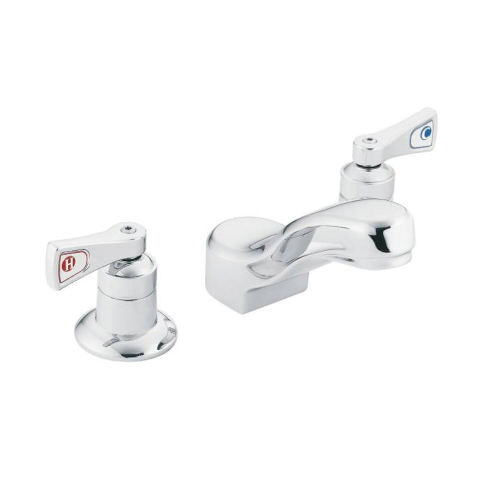 Moen® 8220F05 M-DURA™ Centerset Lavatory Faucet w/o Drain, Chrome Plated