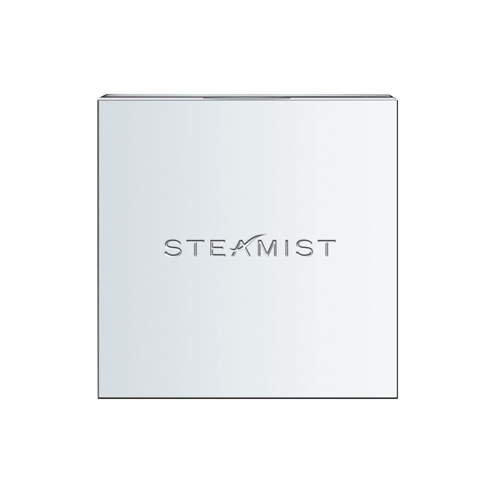 Steamist® 3199M-PC Modern Steamhead With 550M Modern Control, 3" Wx3" H, 3/4" MNPT, Brass