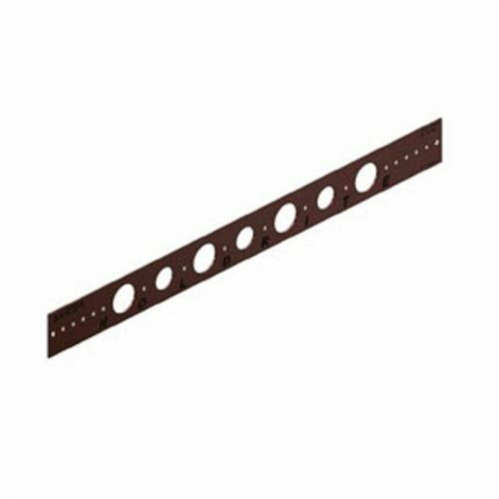 Holdrite® 102-18 Flat Bracket, 7/8 in, 1-1/8" Hole, 25 lb, Cold Rolled Steel, Copper-Bonded™, Domestic