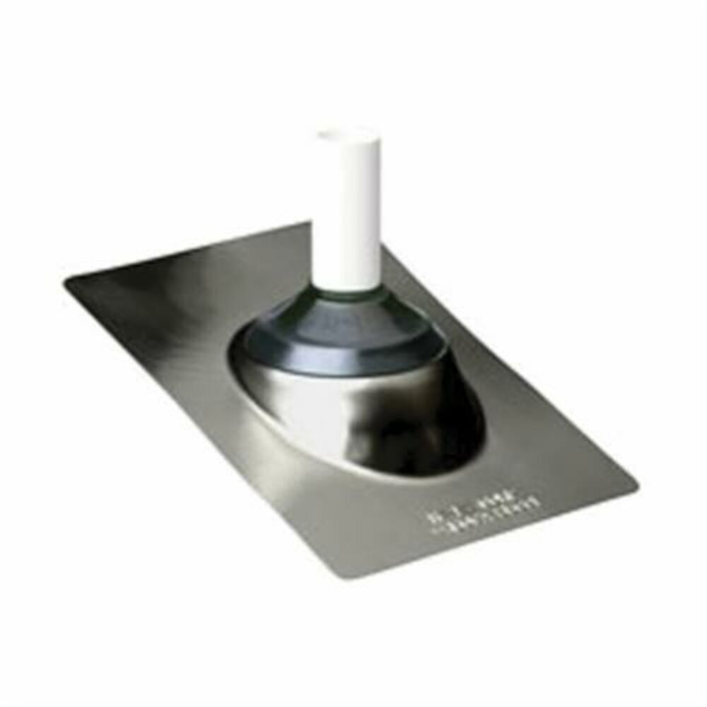 Water-Tite 81874 Solar Base Roof Flashing, Steel, 18" W x 18" L Base, Domestic