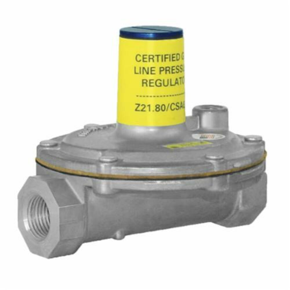 325-7AL 325-L Gas Pressure Line Regulator, 1-1/4 in, NPT, 2 psi, Aluminum Body