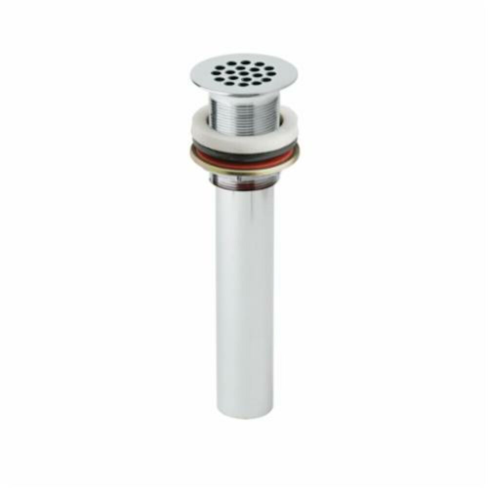 LK174LO Perforated Grid Drain Fitting, Chrome Plated, Overflow Yes/No: No, Brass Drain, Includes Lift Rod: No