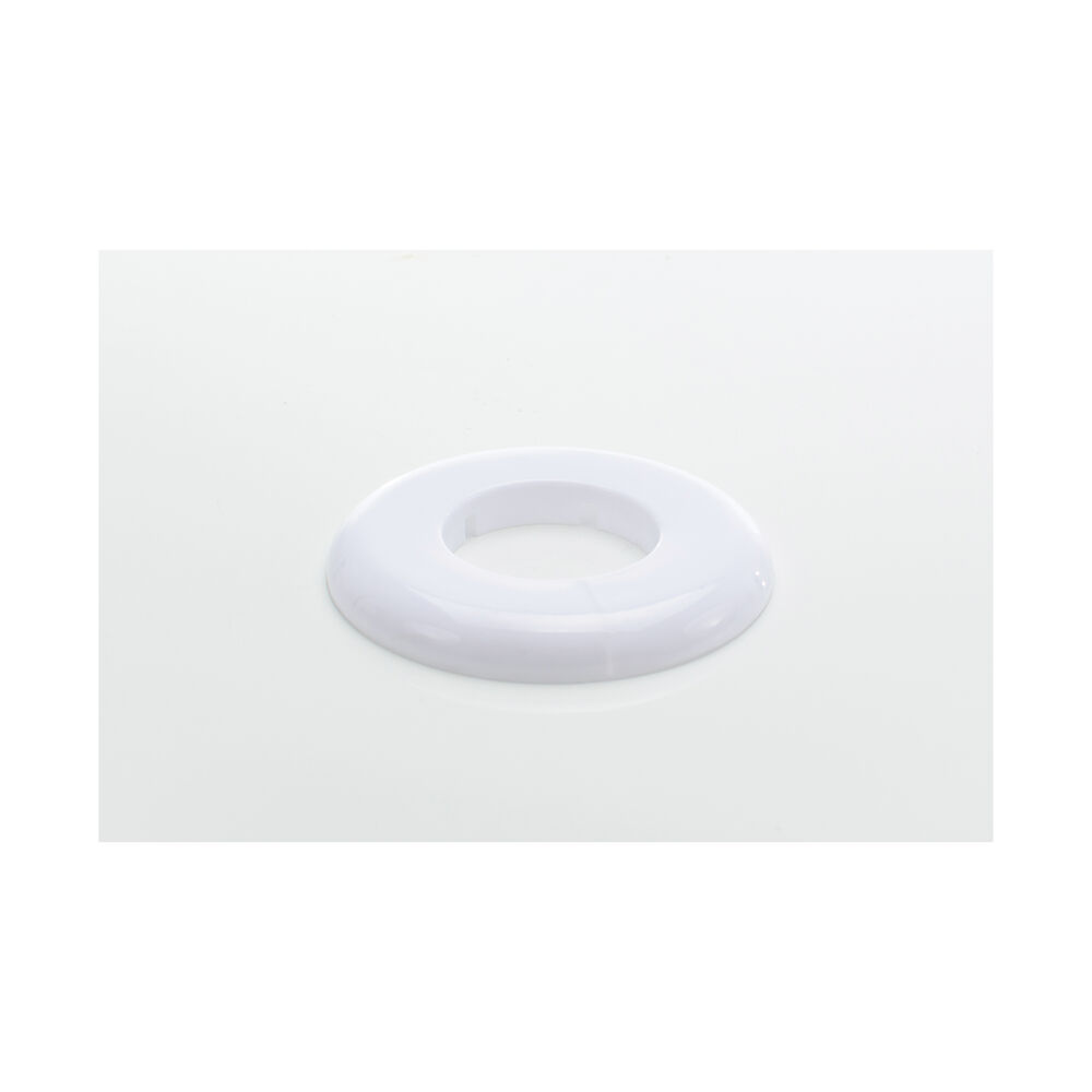 PASCO 2859-W Floor and Ceiling Plate, 1-1/4" IPS Thread, Plastic