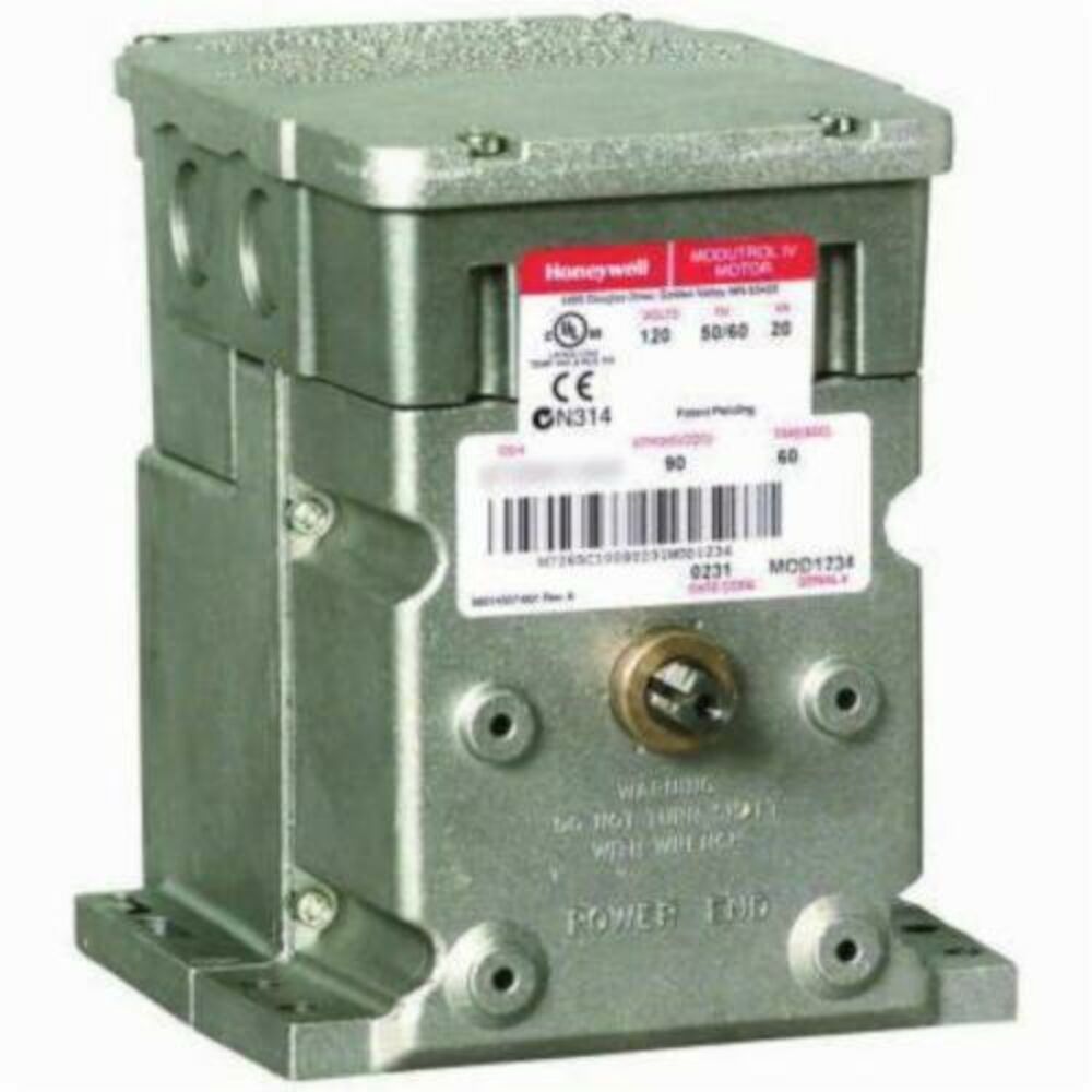 Honeywell M9174C1025/U Non-Spring Return Damper Actuator, 120 V, 8.5 N-m