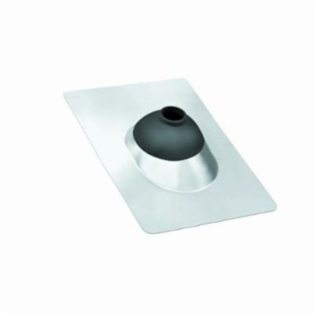 Oatey® 11549 Electrical Service Mast Roof Flashing, Steel, 1-1/2 in Pipe, 8-3/4 in Wx12-1/2 in L Base
