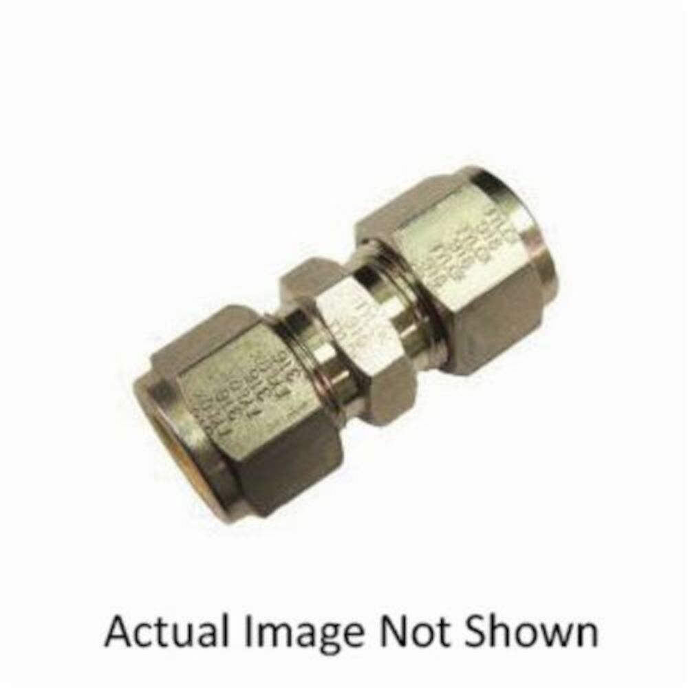 Tylok® CBC-Lok® SS-8-DU DU Series Double Ferrule Union, 1/2", Tube, 316 Stainless Steel