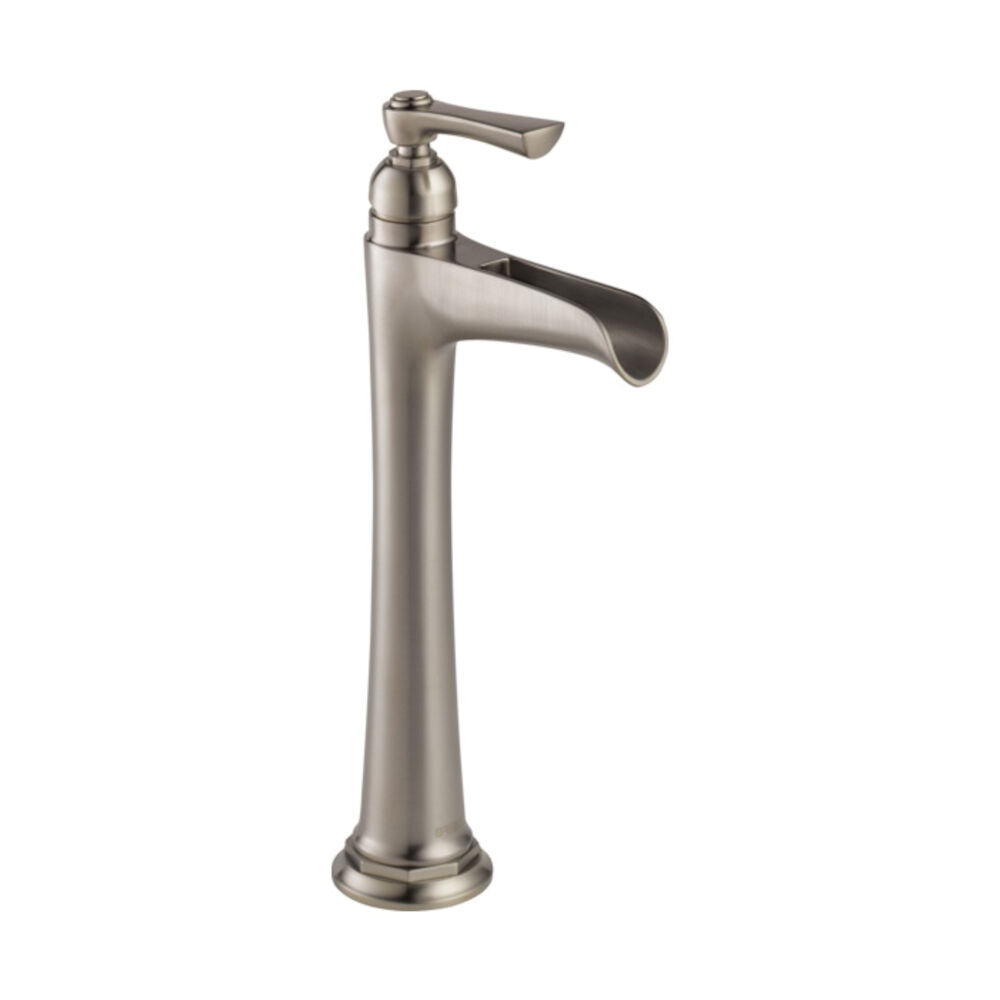 Brizo Rook® Single-Handle Vessel Lavatory Faucet 1.2 GPM, Luxe Nickel