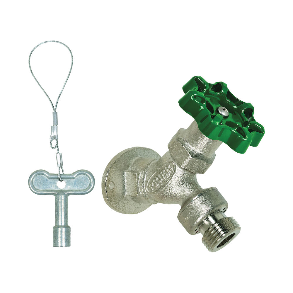 C-355NP.50 Anti-Siphon Angle Sill Faucet With Integral P-002 Vacuum Breaker, Cast Brass Body
