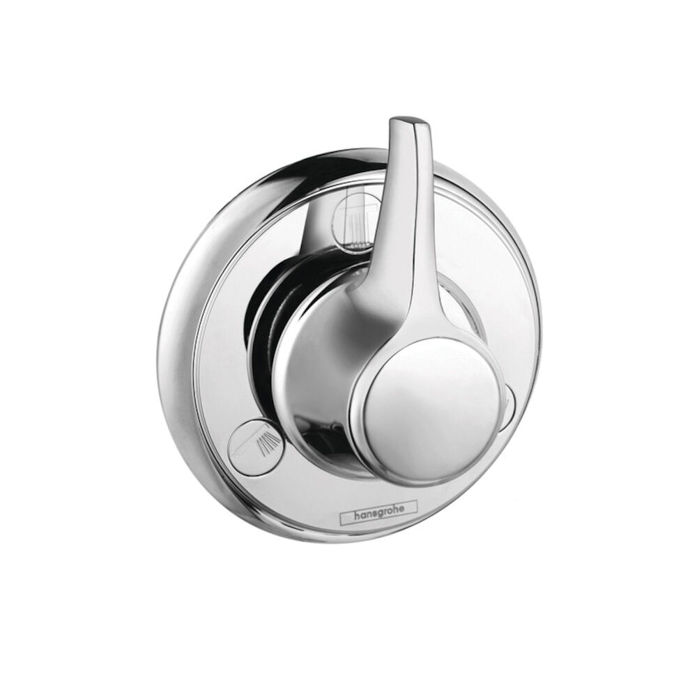 Hansgrohe 15934001 Trio/Quattro C Diverter Trim, Chrome Plated