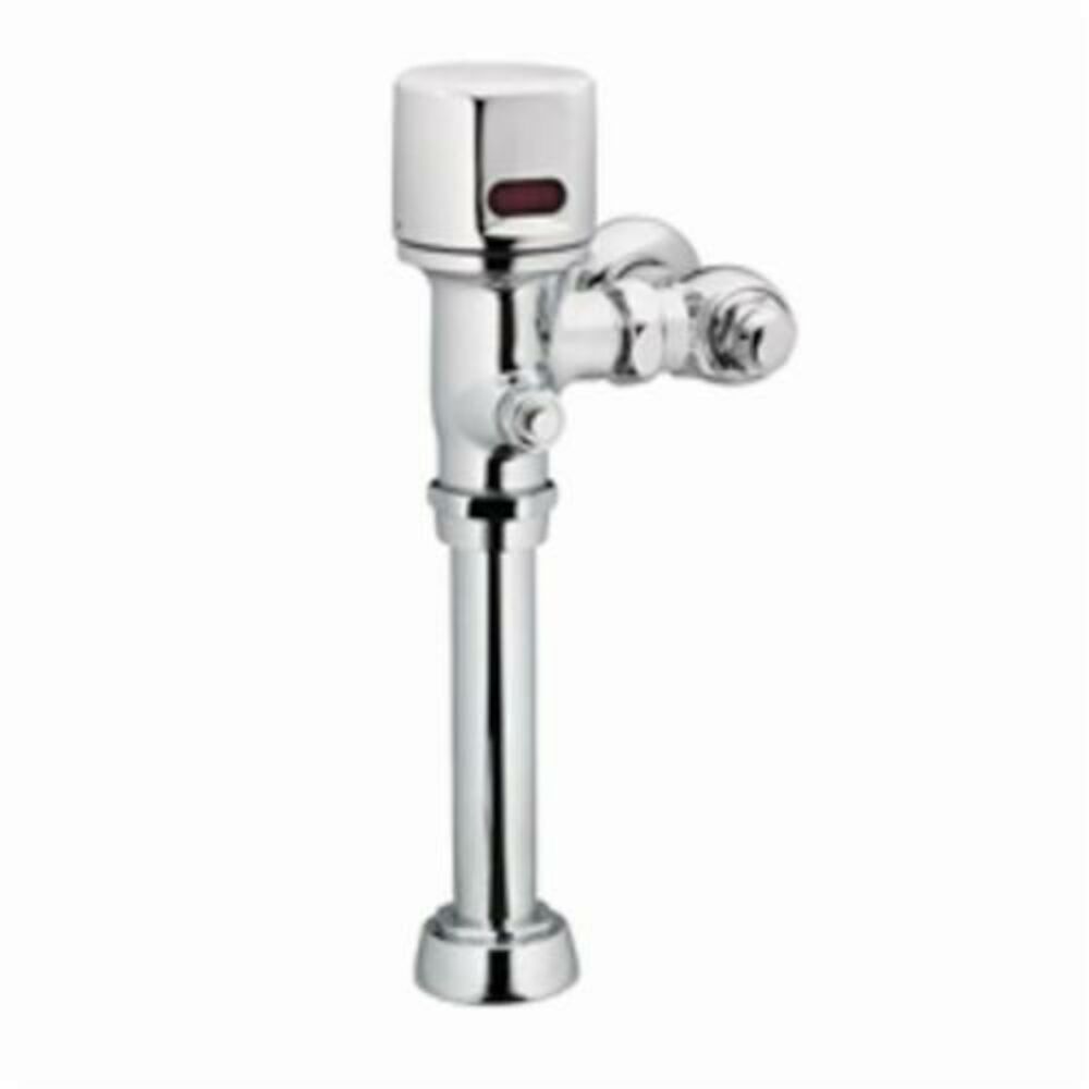 Moen® 8310 M-Power™ Electronic Flush Valve, Battery, 1.6 gpf, 1" Inlet, 20 to 125 psi, Chrome Plated, Import